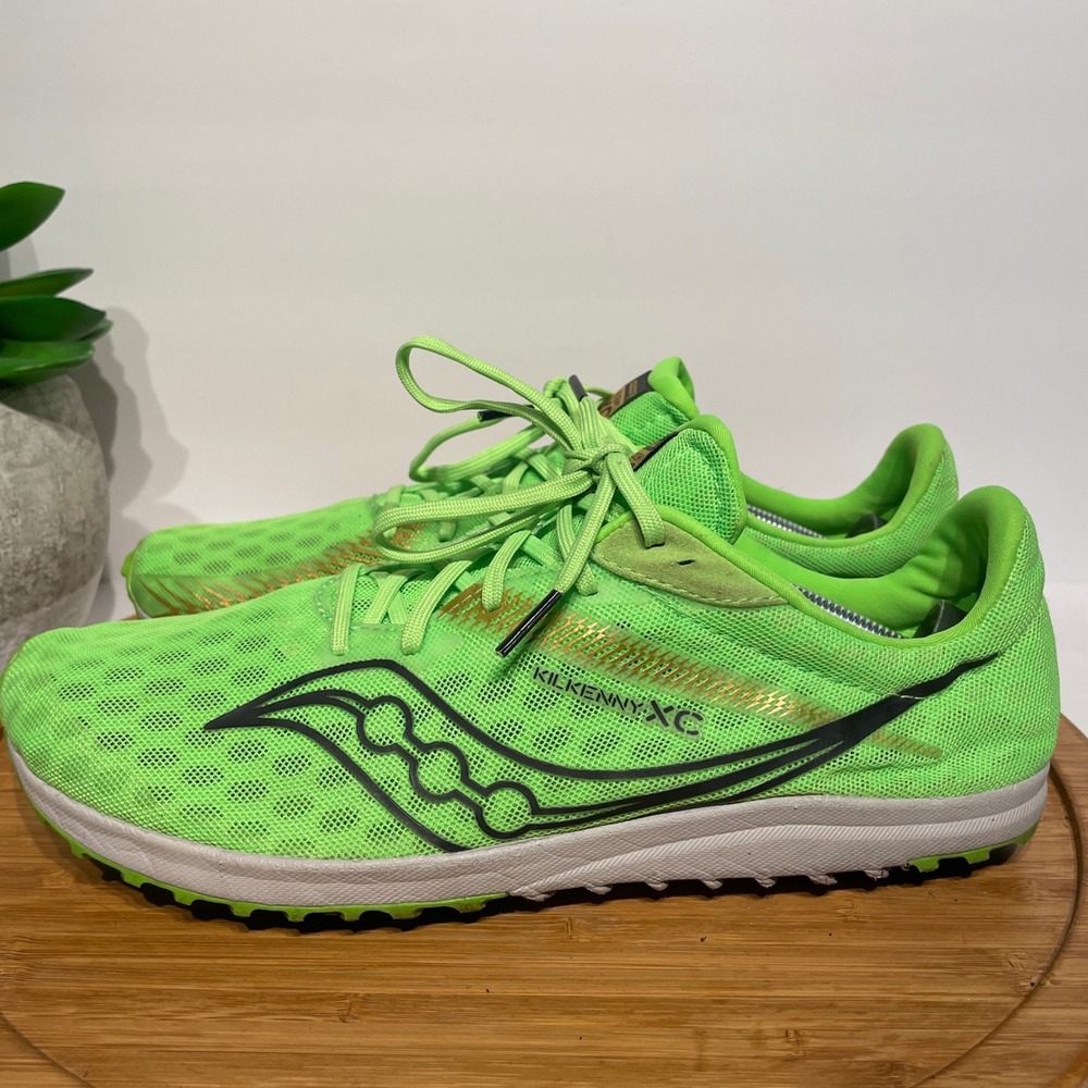 Saucony Kilkenny XC 9 Cross Country Running Sneaker Men's 9 Green Track Shoe